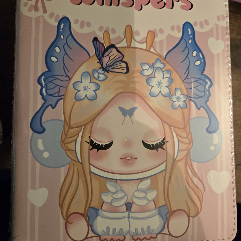 Cute Fairy Art Print with Butterflies